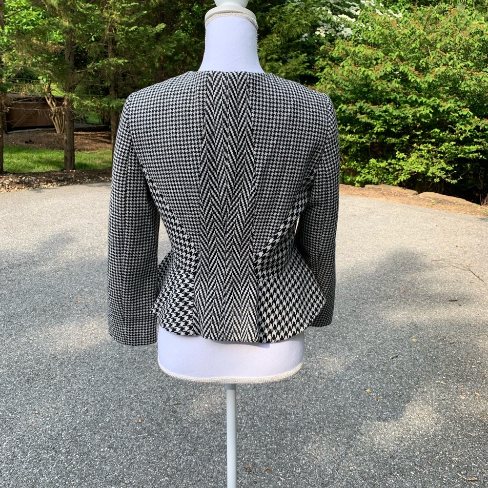 Peplum Wool Blazer